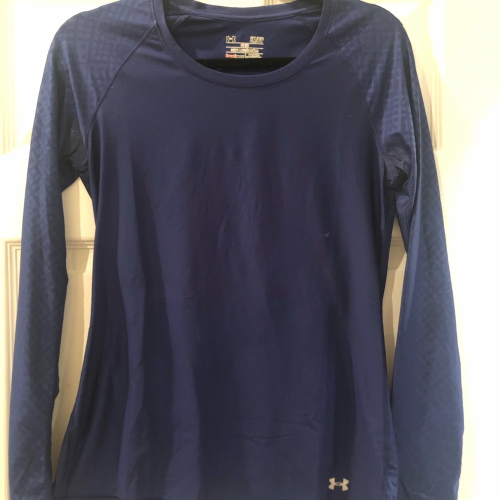 Under Amour navy blue long sleeve shirt